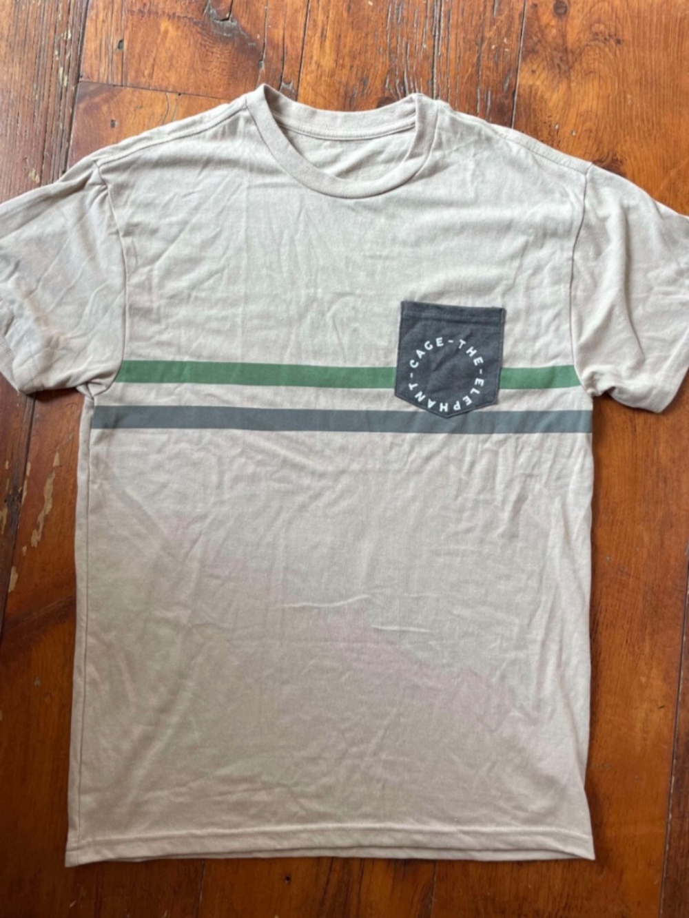 Rare CAGE THE ELEPHANT Shirt - Only 3 samples were made.  (Oasis tee )